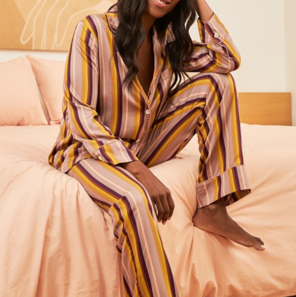 Striped Love and Lore Pajamas